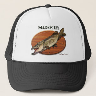 Muskie-Plaque Trucker Pet
