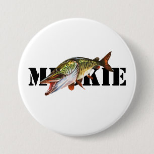 Muskie Ronde Button 7,6 Cm