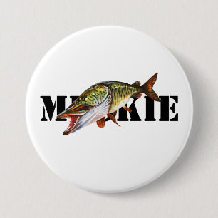Muskie Ronde Button 7,6 Cm