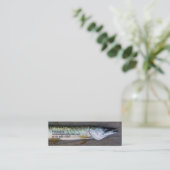 Muskie Visitekaartje (Staand voorkant)