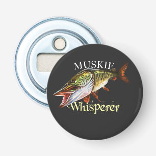 Muskie Whisperer Button Flesopener