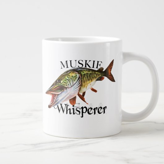 Muskie Whisperer Grote Koffiekop (Rechts)