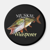 Muskie Whisperer Magneet (Voorkant)