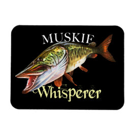Muskie Whisperer Magneet