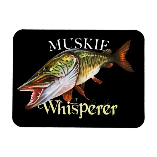 Muskie Whisperer Magneet (Horizontaal)