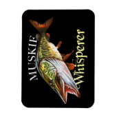 Muskie Whisperer Magneet (Verticaal)