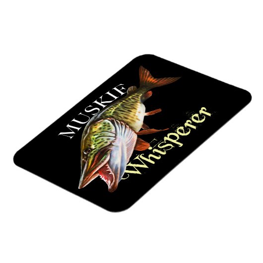 Muskie Whisperer Magneet (Linkerzijde)