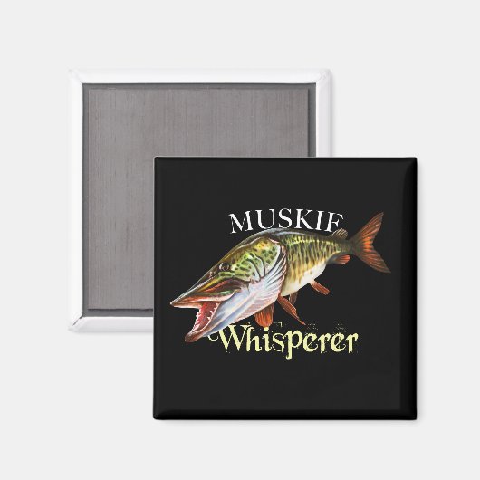 Muskie Whisperer Magneet (Voorkant / Achterkant)