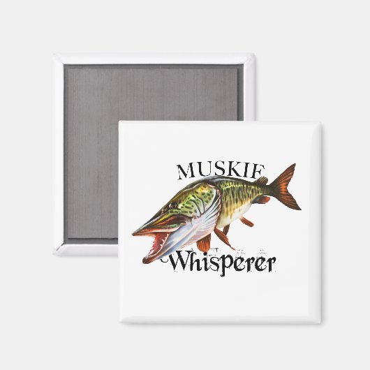 Muskie Whisperer Magneet (Voorkant / Achterkant)