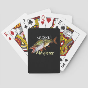 Muskie Whisperer Pokerkaarten