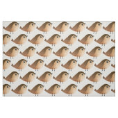 Muskiet vogel cartoon stof (Fat Quarter)