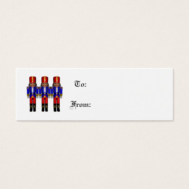 muskietengegroet mini visitekaartjes (Voorkant)