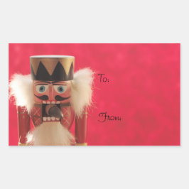 muskietenkraker met acorn gift label stickers