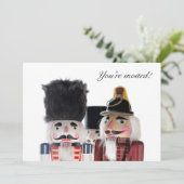 muskietenuitnodiging je uitgenodigd kaart (Staand voorkant)