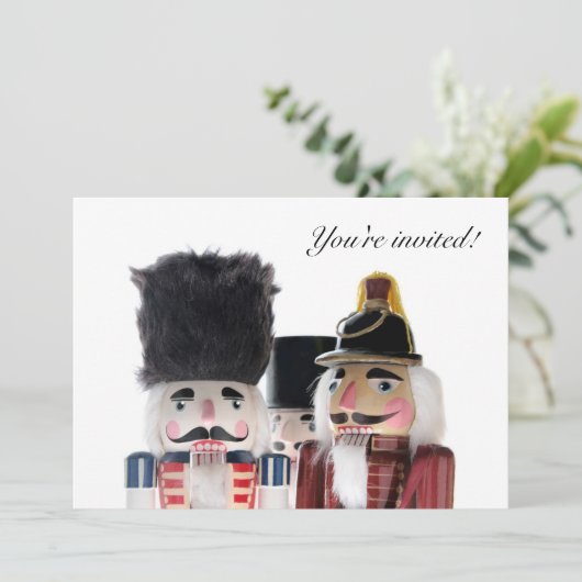 muskietenuitnodiging je uitgenodigd kaart (Staand voorkant)