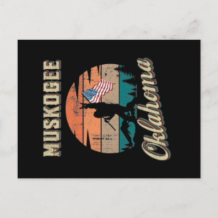 Muskogee Oklahoma Briefkaart