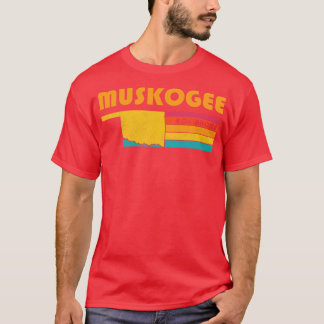 Muskogee Oklahoma Verdrietig Souvenir T-shirt
