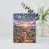 Muskogee, Oklahoma, VS VS Briefkaart (Staand voorkant)