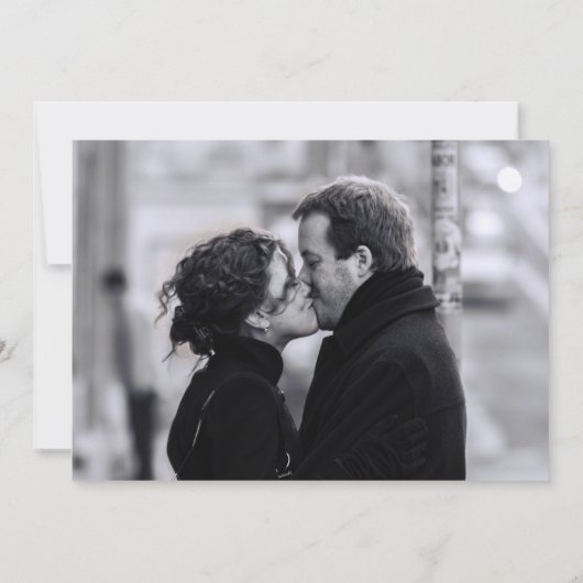 Muskoka Chairs Save the Date // Black (Achterkant)