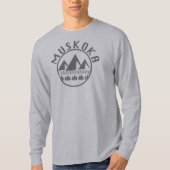 Muskoka Design - Basic T-shirt met lange mouwen (Voorkant)
