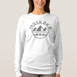 Muskoka Design - Basic T-shirt met lange mouwen