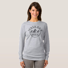 Muskoka Design - Basic T-shirt met lange mouwen