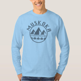 Muskoka Design - Basic T-shirt met lange mouwen