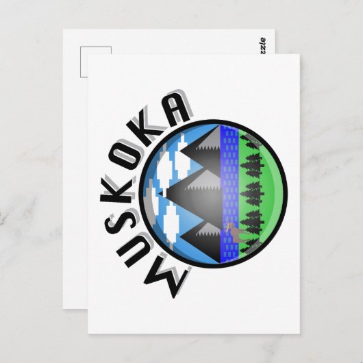 Muskoka Design - Briefkaart (Voorkant / Achterkant)