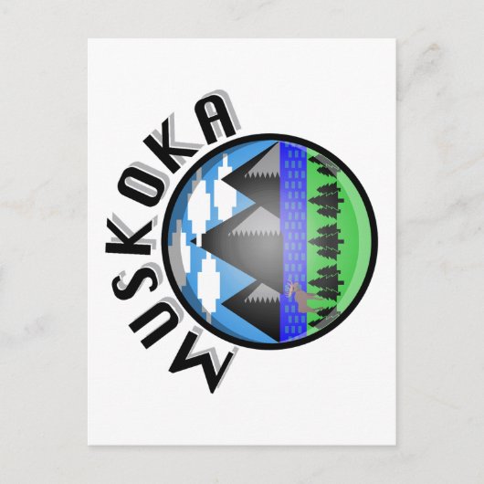 Muskoka Design - Briefkaart (Voorkant)