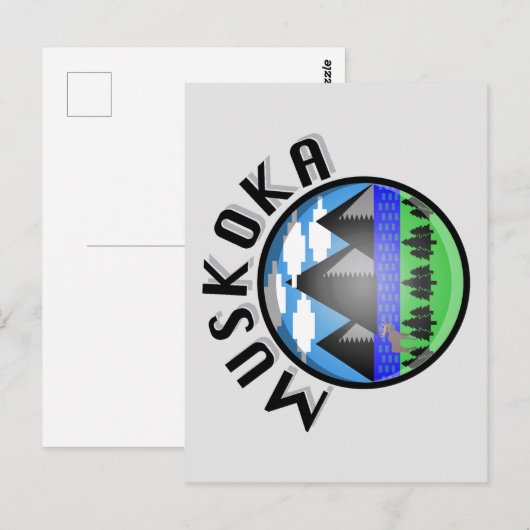 Muskoka Design - Briefkaart (Voorkant / Achterkant)