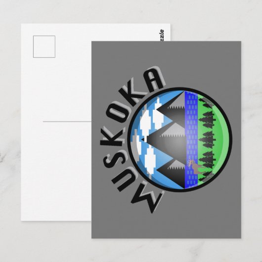 Muskoka Design - Briefkaart (Voorkant / Achterkant)