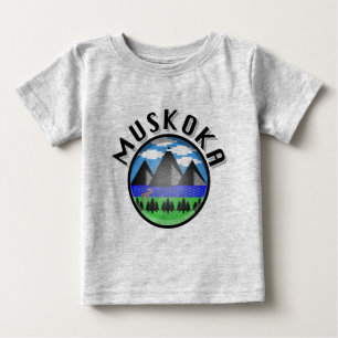 Muskoka Design (versie 2) - Baby Fine Jersey T-SH