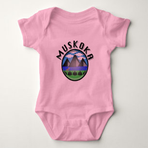 Muskoka Design (versie 2) - Baby Jersey Bodysuit