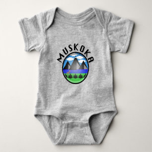 Muskoka Design (versie 2) - Baby Jersey Bodysuit