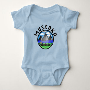 Muskoka Design (versie 2) - Baby Jersey Bodysuit