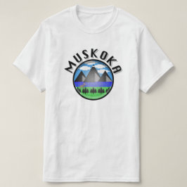 Muskoka Design (Versie 2) - Mannen T-shirt