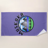 Muskoka Design (versie 2) - Strandlaken (Voorkant)