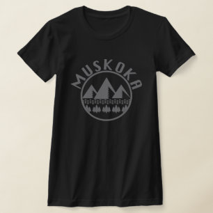 Muskoka Design - Vrouwen Bella + Canvas Slim Fit T T-shirt