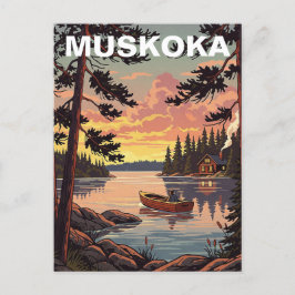 Muskoka Ontario Canada Briefkaart
