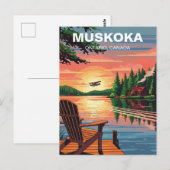 Muskoka Ontario Canada Briefkaart (Voorkant / Achterkant)