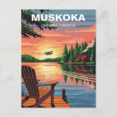 Muskoka Ontario Canada Briefkaart (Voorkant)