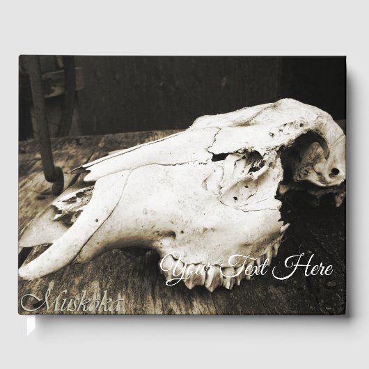 Muskoka Skull Gastenboek (Voorkant)