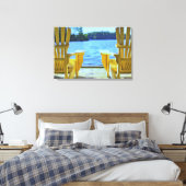 Muskoka stoel Canvas (Insitu (Slaapkamer))