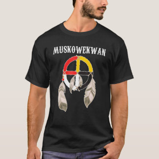 Muskowekwan Saulteaux Inheems Amerikaans medium T-shirt