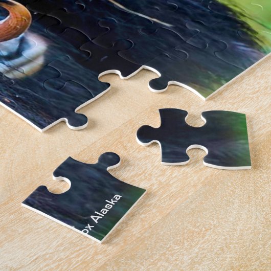 Muskox Alaska Legpuzzel (Zijkant)