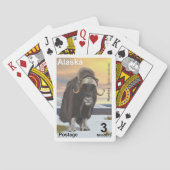 Muskox - Alaska Pokerkaarten (Achterkant)