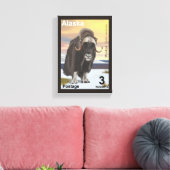 Muskox Canvas Afdruk (Insitu (Woonkamer))