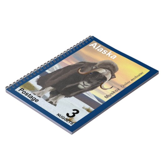 Muskox Notitieboek (Linkerzijde)