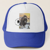 Muskox Souvenir Trucker Pet (Voorkant)