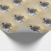 Muskox Stamp Souvenir Cadeaupapier (Hoek)